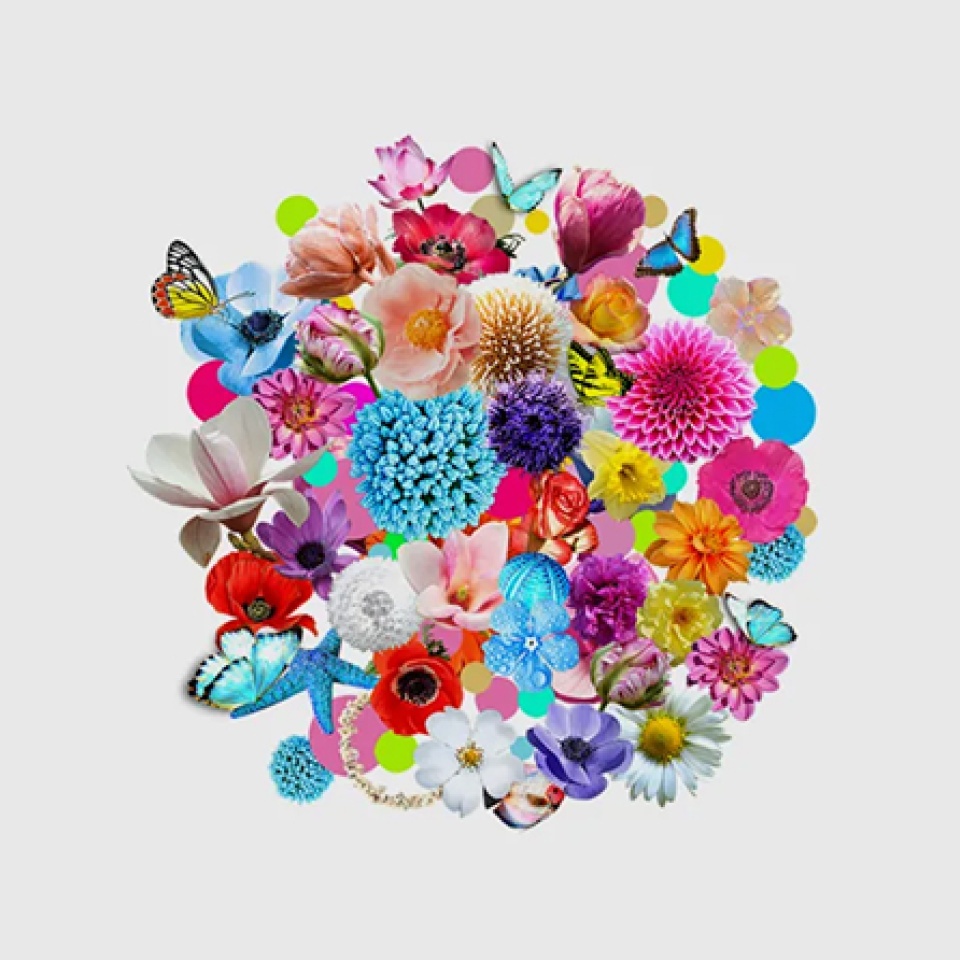 Digital Flower Bouquet - send an interactive present
