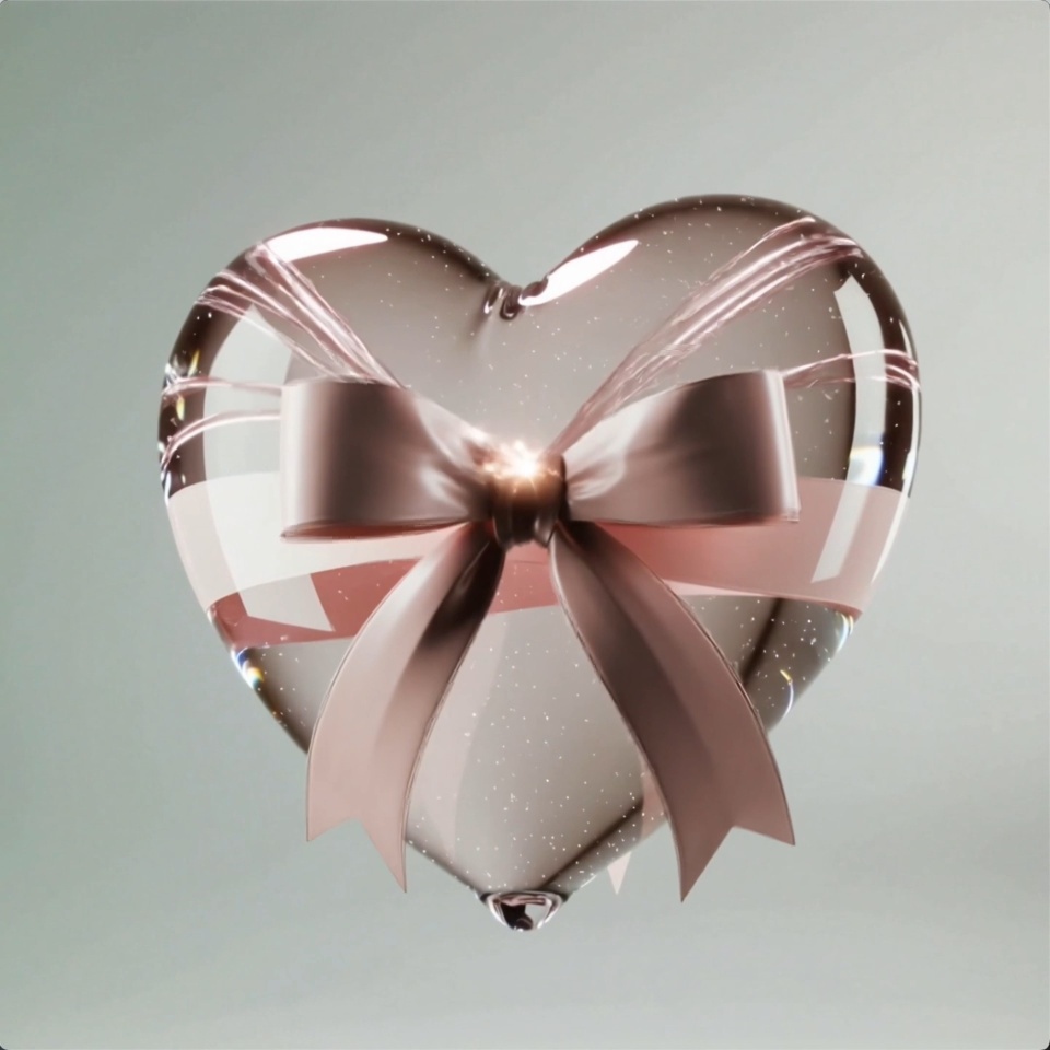 Flowing Heart - romantic digital gift