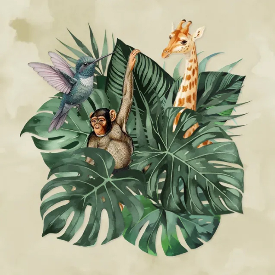 Hidden in the Jungle - adventurous digital gift