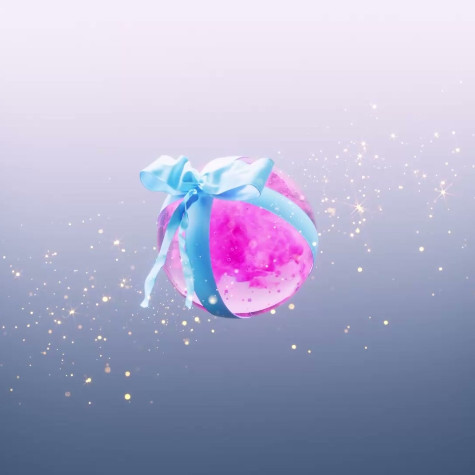 Pink Orb - magical digital gift in pink
